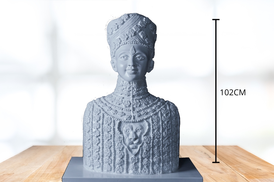 Child Mahavira-Fiberglass Sculpture-a Child Mahavira Sculpture